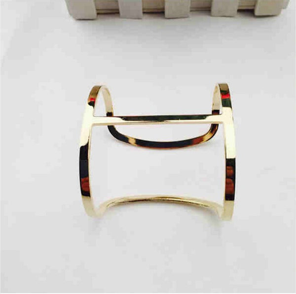Hollow Out Wide Cuff Bracelets