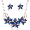Enamel Flower Jewelry Sets