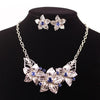 Enamel Flower Jewelry Sets