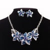 Enamel Flower Jewelry Sets