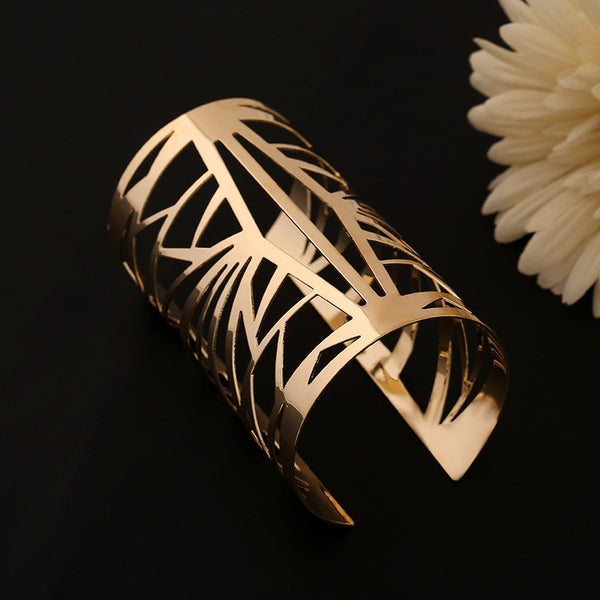 Luxury Wide Open Cuff Bracelet