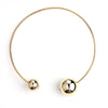 Double Faced Acrylic Ball Necklace