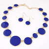 Circular Statement Necklace Sets