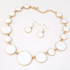 Circular Statement Necklace Sets